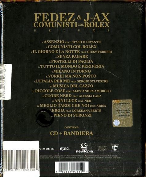 comunisti col rolex canzoni nuove|√ J.